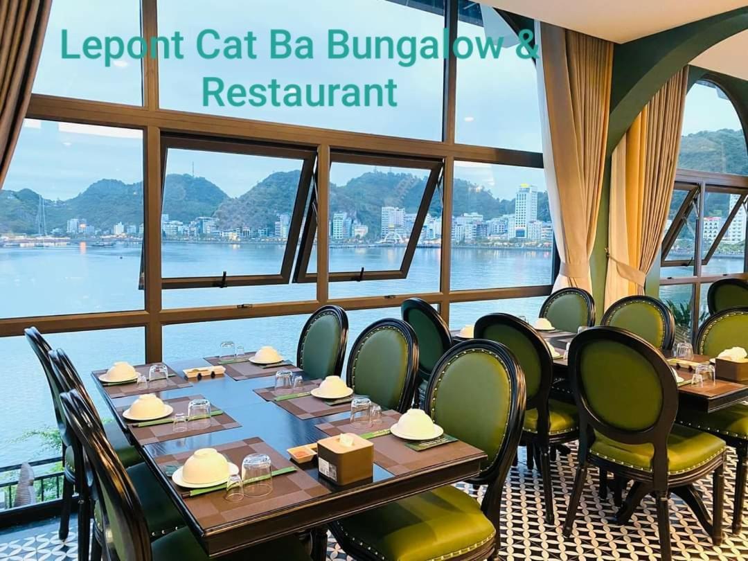 Dong Khe Sau Lepont Cat Ba Bungalow المظهر الخارجي الصورة